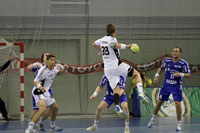 Nach anf�nglichen Schweierigkeiten drehte Filip Jicha nach dem Seitenwechsel auf.