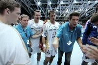 Kim Andersson g�nnte Zeitz eine Auszeit und schickte drei Rechtsh�nder in den R�ckraum.