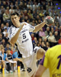 Kim Andersson erzielte den ersten Treffer der Partie und traf noch drei weitere Male.