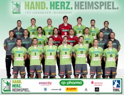 Der Kader der TSV Hannover-Burgdorf,  Viertelfinalgegner des THW Kiel im DHB-Pokal.