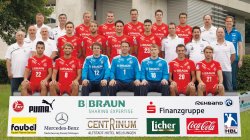 Das Team von MT Melsungen.