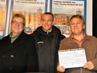 v.l.n.r.: Frank Henke, Christian Zeitz, Andreas Schl�ter.