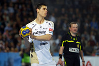 Milutin Dragicevic erhielt eine Menge Spielanteile und kam zu vier Treffern.