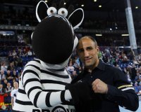 Hein Daddel und Boxer Arthur Abraham.