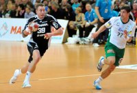 Die Zebras um den starken Filip Jicha eilten auch den G�ppingern davon.