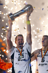 Auf dem Parkett nervenstark vom Siebenmeterpunkt: Filip Jicha.