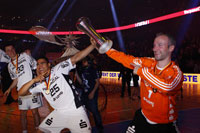 Die beiden Franzosen sicherten in der Schlussphase den Vorsprung: Daniel Narcisse und Thierry Omeyer.