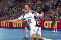 Endlich wieder ein Heimspiel: Dominik Klein bejubelt einen seiner zwei Treffer in der ersten Halbzeit.