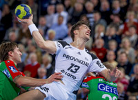 Marcus Ahlm �berzeugte mit f�nf Treffern.