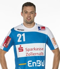 Rechtsau�en Florian Billek ist mit 105 Treffern bester Feldtorsch�tze der Balinger.