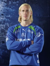 Mikkael Appelgren bildet mit Per Sandstr�m das neue Torh�ter-Duo.