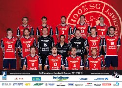 Das Team der SG Flensburg-Handewitt.