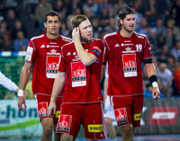 So hatten sich Iman Jamali, Gabor Csaszar und Laszlo Nagy die Reise an die Kieler F�rde gewiss nicht vorgestellt.