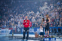 Thierry Omeyer bei seiner Abschiedsrede.