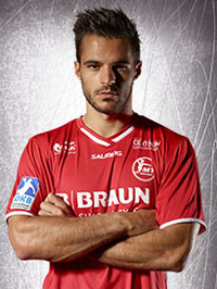 Linksau�en Michael Allendorf ist mit 45/15 Treffern bislang bester Torsch�tze bei der MT.