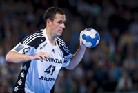 Marko Vujin erzielte 9/2 Treffer gegen Melsungen.