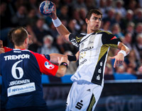 Rasmus Lauge f�hrte routiniert Regie und erzielte zudem vier Treffer.