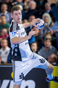 Niclas Ekberg war mit sechs Treffern  erfolgreichster Sch�tze.