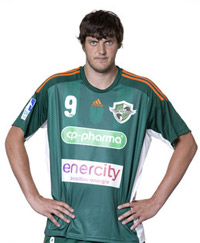 Mait Patrail (bislang 55 Saisontreffer) trifft im EHF-Pokal auf seinen Ex-Club aus Schaffhausen.