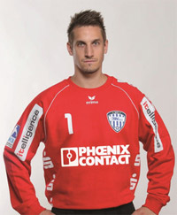 Neuer Torh�ter beim TBV: F�r Carsten Lichtlein kam der �sterreicher Thomas Bauer.