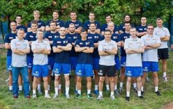 Das Team von Orlen Wisla Plock: Gegner des THW in der  Gruppenphase der Champions League.