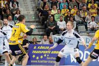 Andy Schmid spielte vor allem eine starke zweite Halbzeit. Andy Schmid spielte vor allem eine starke zweite Halbzeit.