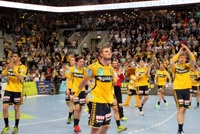 Feiernde Löwen. Feiernde Löwen.