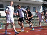 Daumen hoch von Rene Toft Hansen:  Die Vorbereitung auf die neue Saison hat begonnen!