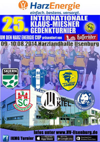 Der THW Kiel tritt am Wochenende in Ilsenburg beim Klaus-Miesner-Gedenkturnier an.