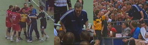 Serdarusic mu� auf die Trib�ne