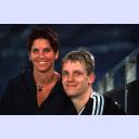 Nicht nur handballerisch in Kiel das Gl�ck gefunden: Klaus-Dieter und Janine.