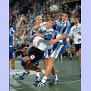 Mit vollem Einsatz...