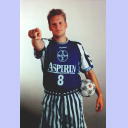 Nikolaj Jacobsen - seine erste Bundesliga-Saison - bei Bayer Dormagen.