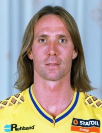 Staffan Olsson im schwedischen Nationaltrikot.