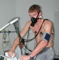 Klaus-Dieter Petersen bei der Arbeit...