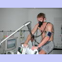 Klaus-Dieter Petersen schwitzt f�r die EM 2002.