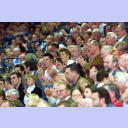 Kim Andersson und Jonas Larholm schnuppern Ostseehallenluft.