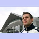 Frode Hagen vor der Ostseehalle.