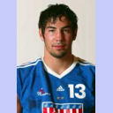 Nikola Karabatic in dress of French national team.