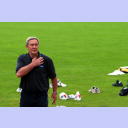 Trainingsauftakt in Felde: Trainer Noka Serdarusic.