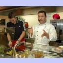 Filip Jicha machte auch am Wok eine gl�nzende Figur.