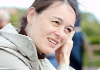 Lydia Kahmke, das neue Gesicht auf der Gesch�ftsstelle des THW.