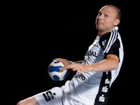 Henrik Lundstr�m in action.