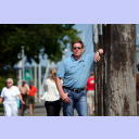 Alfred Gislason am Kieler Hindenburg-Ufer.