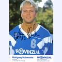 Autogrammkarte Wolfgang Schwenke 1990/91.