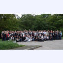 Die Fan-Clubs auf dem Weg nach Mannheim.