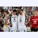 Warten auf die Schale.