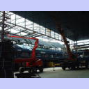 Im Innern dominieren die Kr�ne.