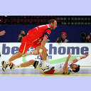 EM 2010: ISL-FRA: Olafur Stefansson und Nikola Karabatic.