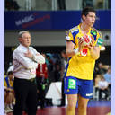 EM 2010: SWE-SLO: Zvonimir Serdarusic und Kim Andersson.